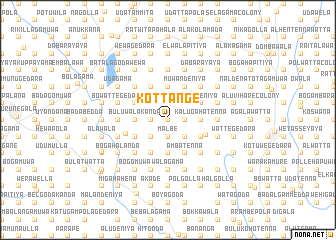 map of Kottange