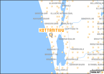 map of Kottanitivu