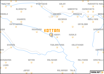 map of Kottáni
