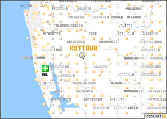map of Kottawa