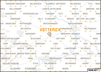 map of Köttenich