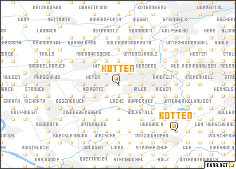 map of Kotten