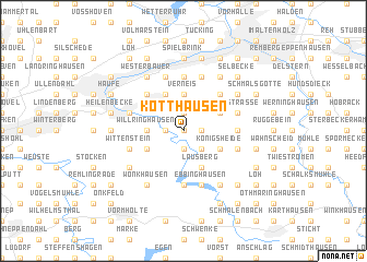 map of Kotthausen