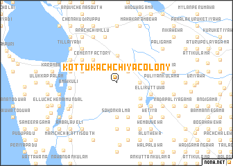 map of Kottukachchiya Colony