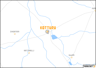 map of Kottūru