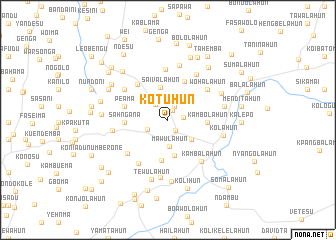 map of Kotuhun