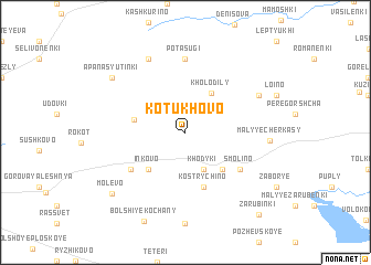 map of Kotukhovo