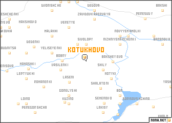 map of Kotukhovo