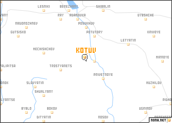 map of Kotuv