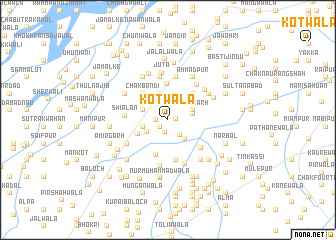 map of Kotwāla