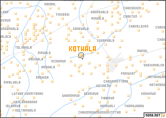 map of Kotwāla