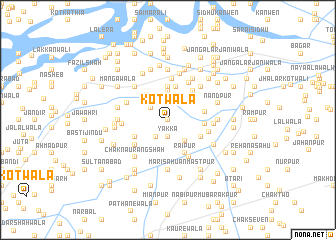 map of Kotwāla