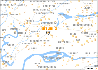 map of Kotwāla