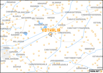 map of Kot Walia