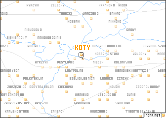 map of Koty