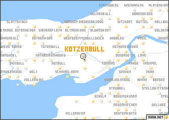 map of Kotzenbüll