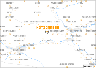 map of Kotzgraben