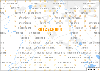 map of Kotzschbar