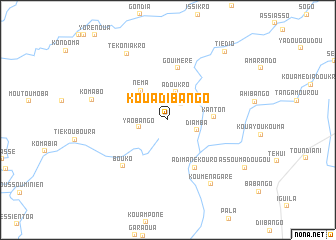 map of Kouadibango