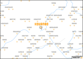 map of Kouan Bo