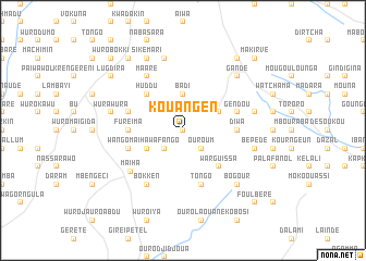 map of Kouangen