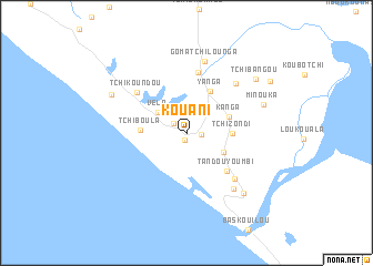 map of Kouani