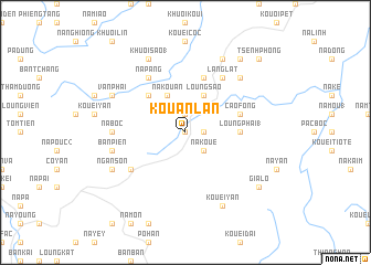 map of Kouan Lan