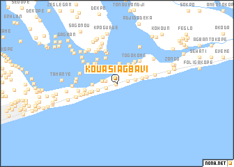 map of Kouasi Agbavi