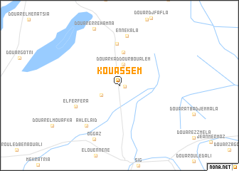 map of Kouassem