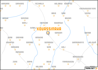 map of Kouassi-Nawa