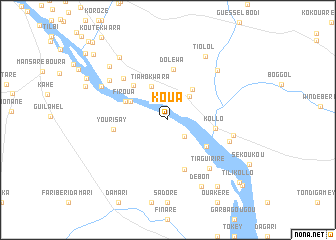 map of Koua