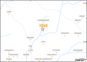 map of Koua