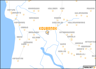 map of Koubanak