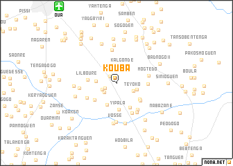 map of Kouba