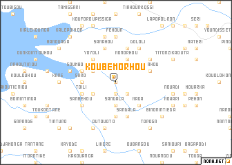 map of Koubémorhou