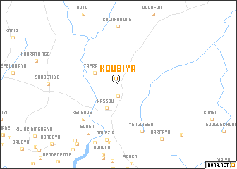 map of Koubiya