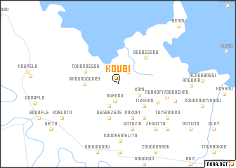 map of Koubi