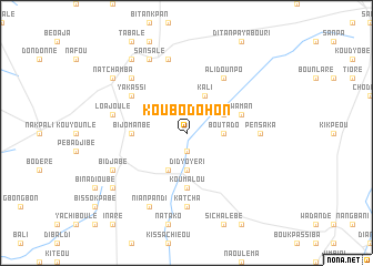 map of Koubodohon