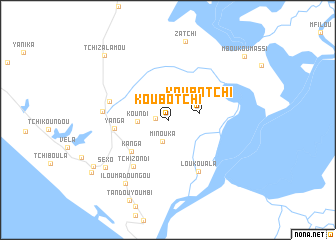 map of Koubotchi