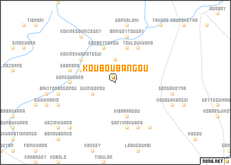 map of Kouboubangou