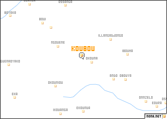 map of Koubou