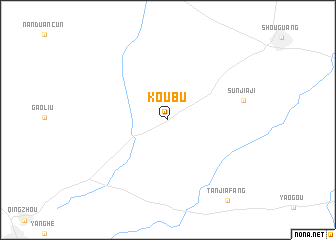 map of Koubu