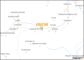 map of Koucha