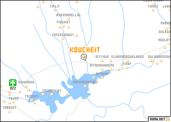 map of Koucheït