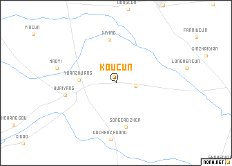 map of Koucun