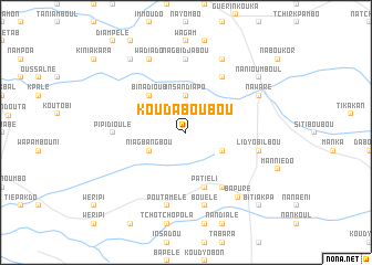 map of Koudaboubou