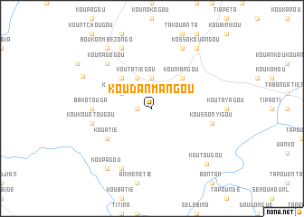 map of Koudan-Mangou