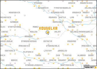 map of Koudelka