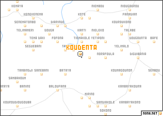 map of Koudenta