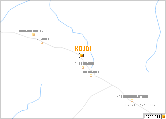 map of Koudi